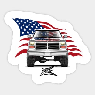 dodge first gen pickup Sticker